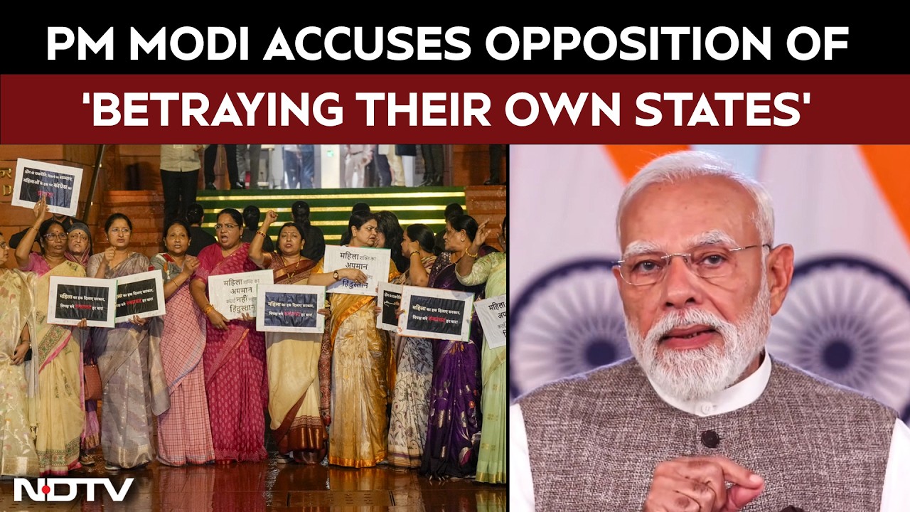 PM Modi Accuses Opposition Of &lsquo;Betraying Their Own States&rsquo; Over Women&rsquo;s Reservation Bill