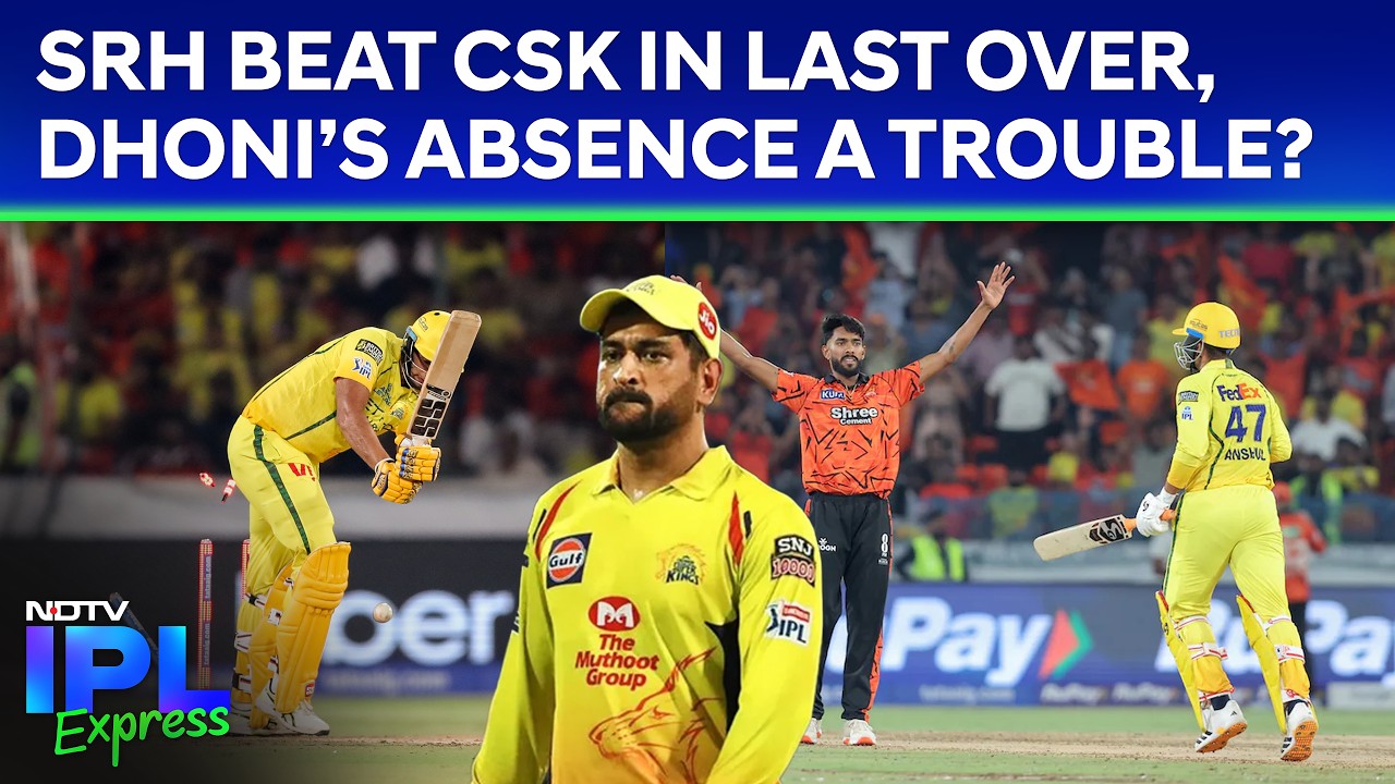 SRH vs CSK Highlights: CSK Mess Up Run Chase Of 195 As SRH Snatch Victory From Jaws Of Defeat