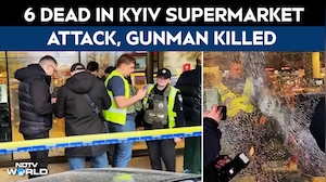 6 Killed As Gunman Takes Hostages, Opens Fire In Supermarket In Kyiv