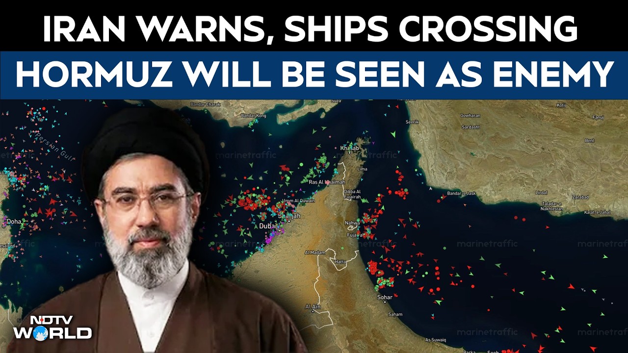 Iran Warns That Ships Crossing The Strait Of Hormuz Will Be Seen As An Enemy