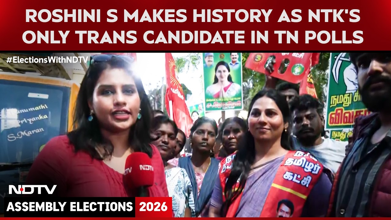 Tamil Nadu News | NTK&rsquo;s Only Trans Woman Candidate Roshini Bets Big On &lsquo;Model Villivakkam&rsquo; Vision