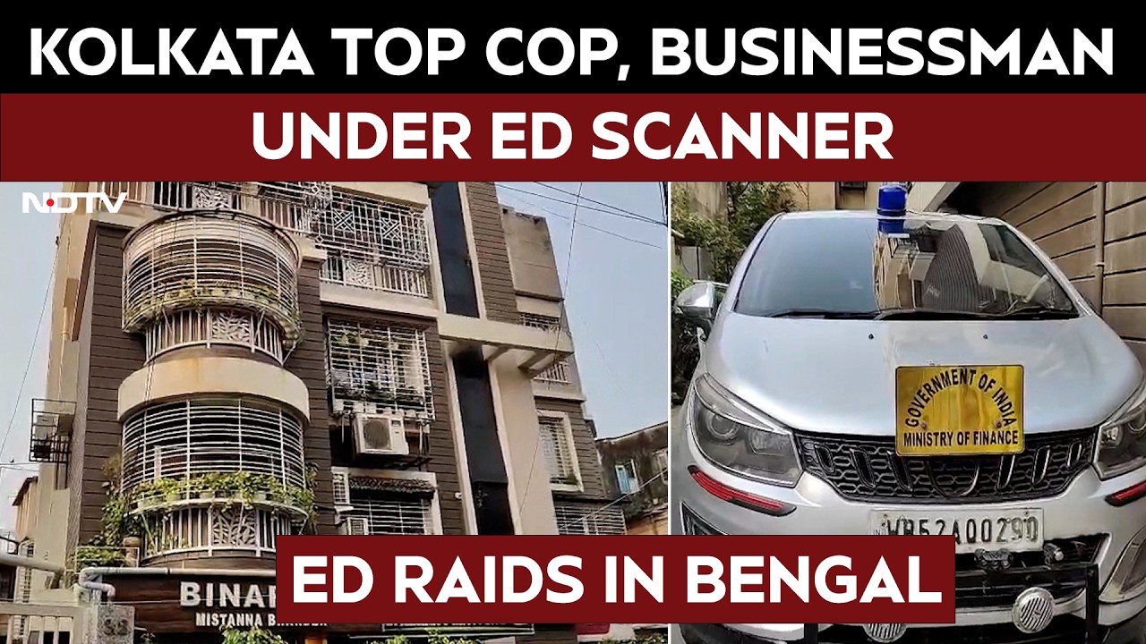 West Bengal Elections 2026: ED Conducts Multiple Raids in Kolkata Ahead of Polls
