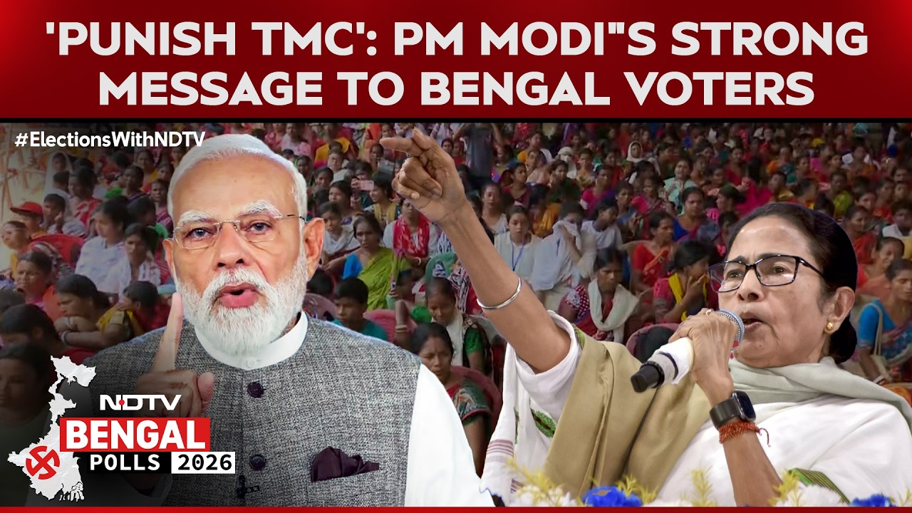 PM Modi Accuses TMC Of Ignoring Tribals, Blocking Women's Reservation in Bengal