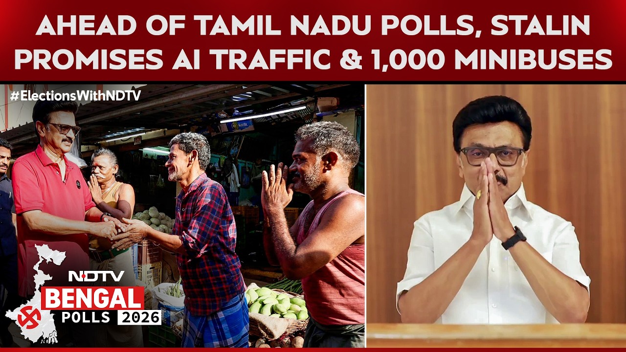 "DMK's 'Super 6' Promises: MK Stalin Unveils Big Urban Push For Chennai Polls"
