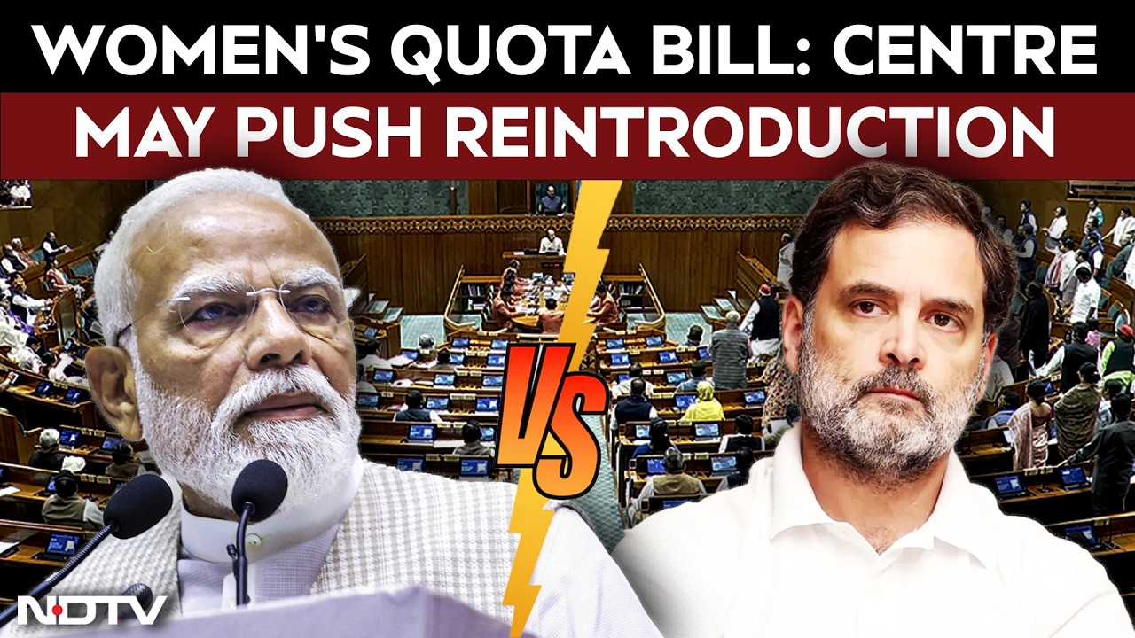 Women Reservation Bill | Talks, Reintroduction: How Centre May Move Forward With Women's Quota Bill