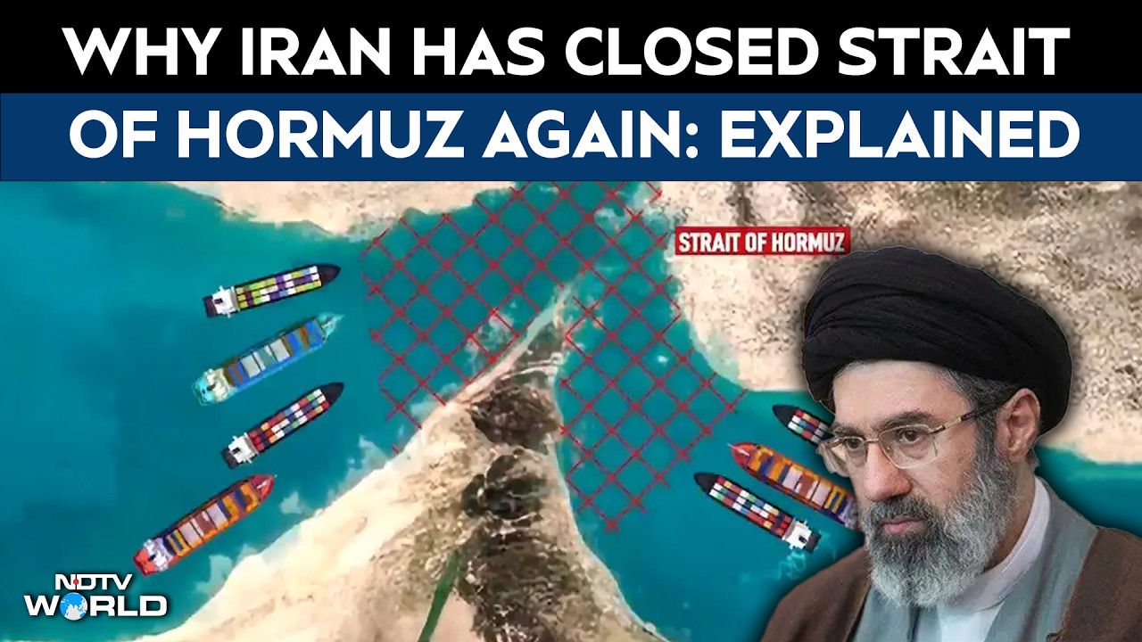 Why Iran Has Closed The Strait Of Hormuz Again: Explained