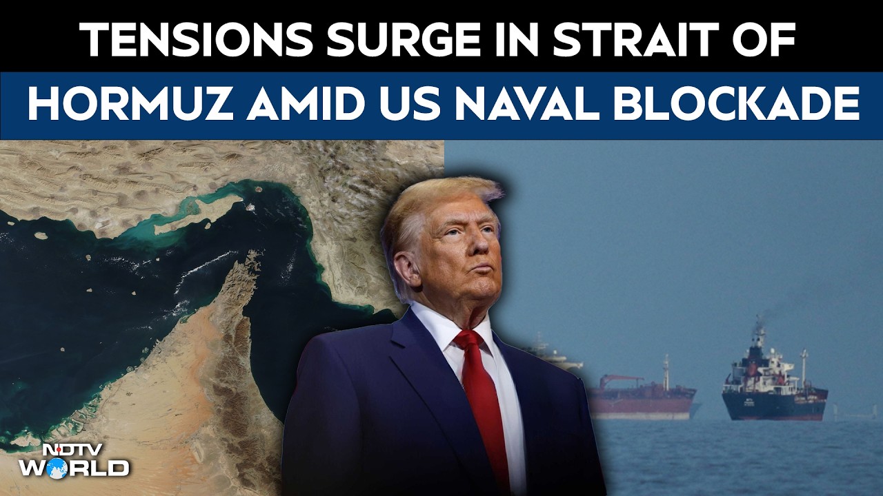 US Navy Enforces Blockade In Strait Of Hormuz | Iran Shipping Targeted, Oil Routes At Risk