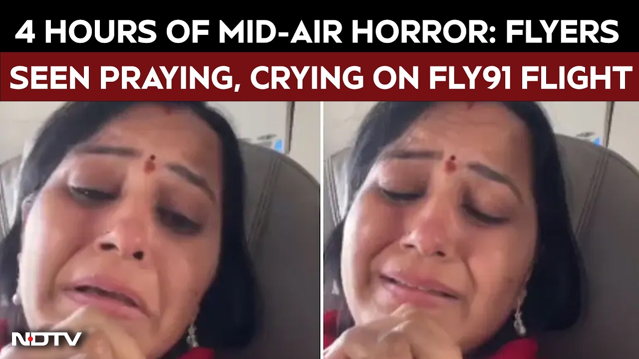 4 Hours Of Mid-Air Horror: Flyers Seen Praying, Crying On Fly91 Flight