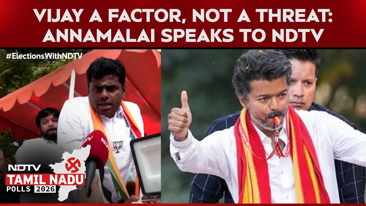 Tamil Nadu Elections | 'Vijay A Factor, Not A Threat': BJP Leader Annamalai Ahead Of Elections