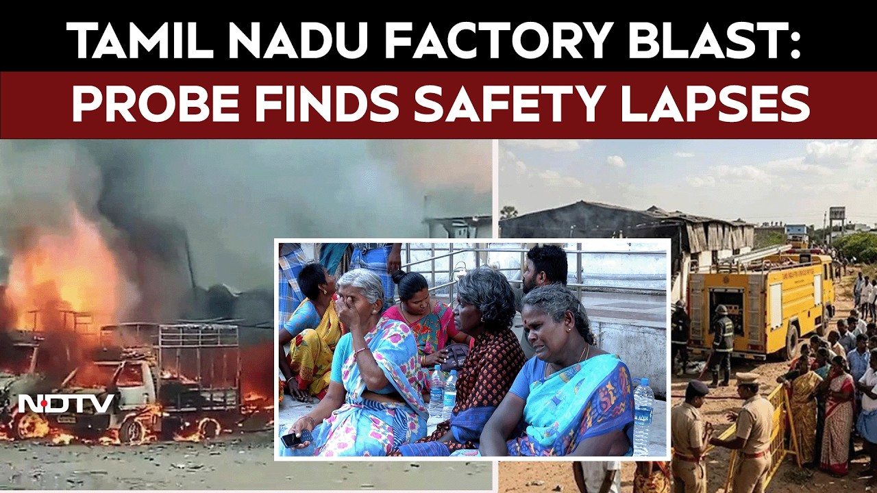 Tamil Nadu Factory Blast: 25 Dead, Probe Finds Safety Lapses, 20 Workers In Room Meant For 4