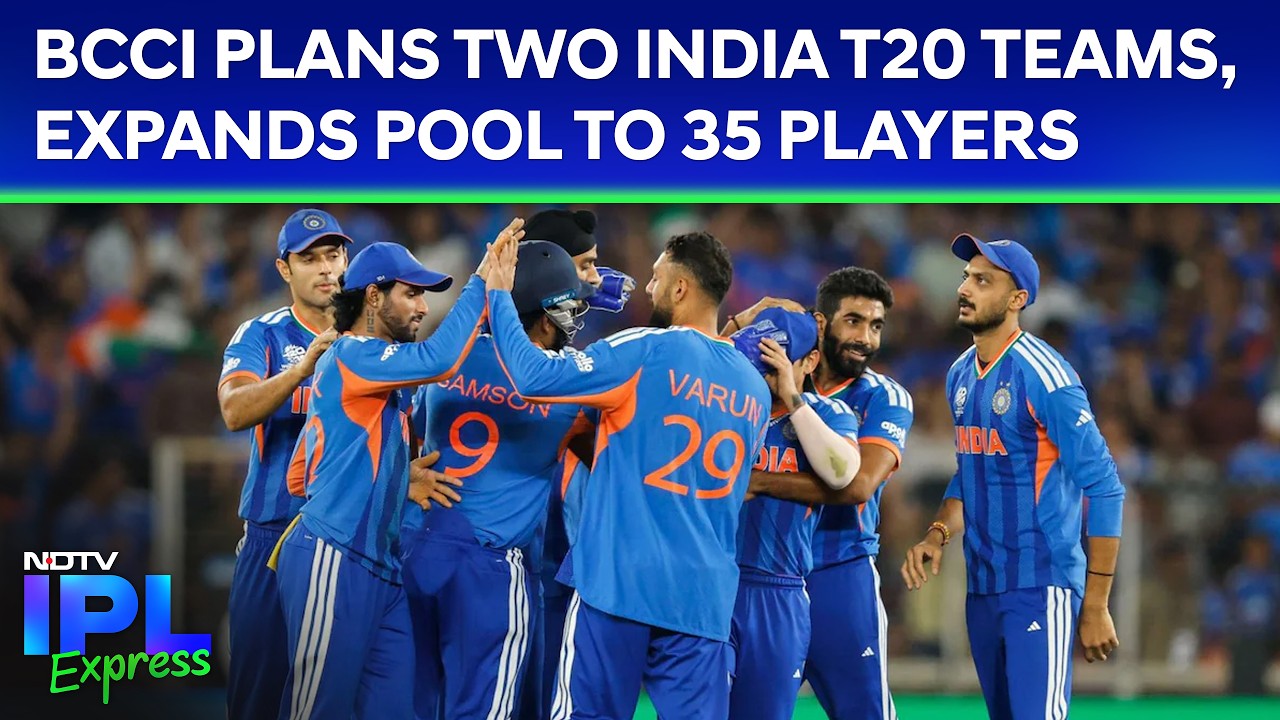 NDTV Exclusive | BCCI Plans Two India T20 Teams, Expands Pool To 35 Players