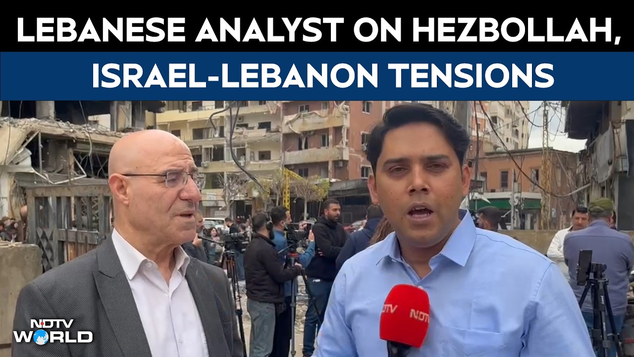 Lebanese Analyst Faysal Abdel Sater On Hezbollah, Israel-Lebanon Tensions | NDTV Exclusive Interview