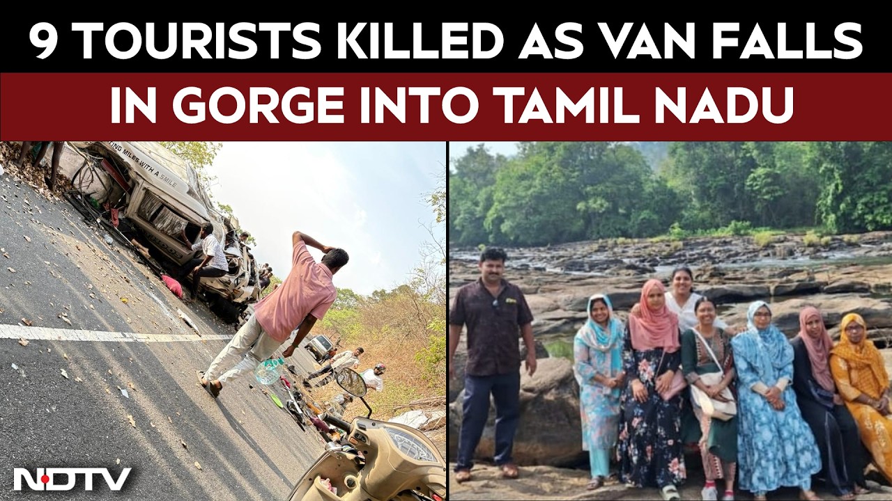 Tamil Nadu News | 9 Tourists Killed As Van Falls In Gorge Into Tamil Nadu, PM Condoles Deaths