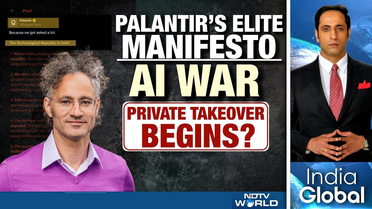 Palantir Manifesto: Has Private AI Defence Takeover Begun?