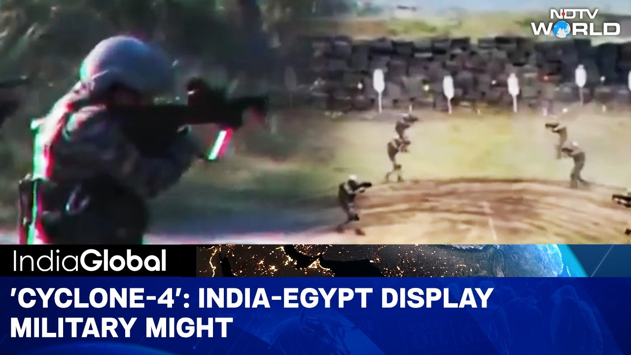 Watch Indian and Egyptian Troops Train Together and Flex Military Muscle