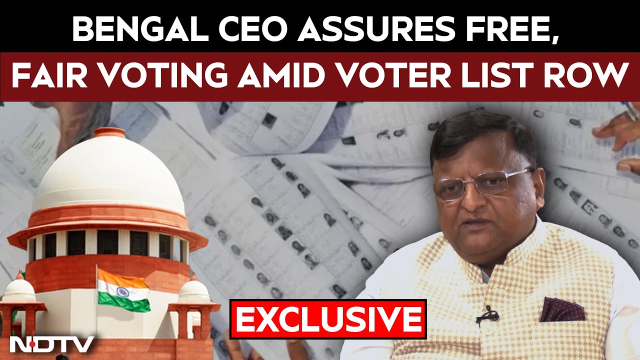 Bengal Polls 2026 | Exclusive: Chief Electoral Officer Assures Free, Fair Voting Amid Voter List Row