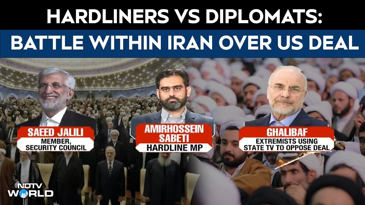 Iran Divided: Hardliners vs Negotiators Ahead Of US Talks | Bagher Ghalibaf | Iran News