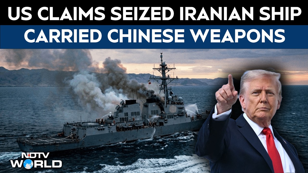 US Alleges Seized Iranian Ship Carried Chinese Weapon Systems