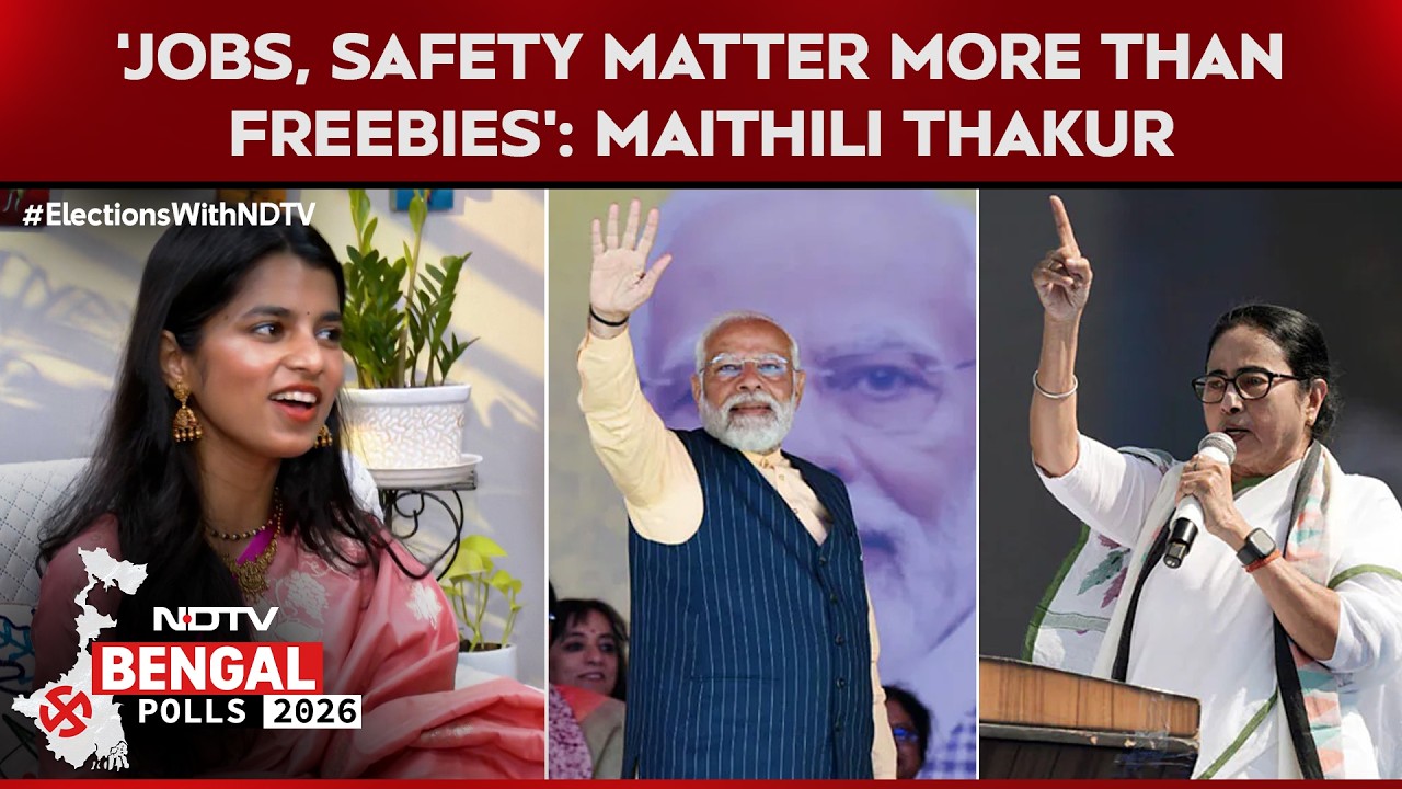 West Bengal Polls | Youth Want Safety, Dignity Over Freebies: Maithili Thakur On Voter Priorities
