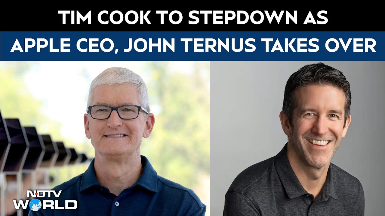 Tim Cook To Stepdown As Apple CEO, John Ternus Named As Successor