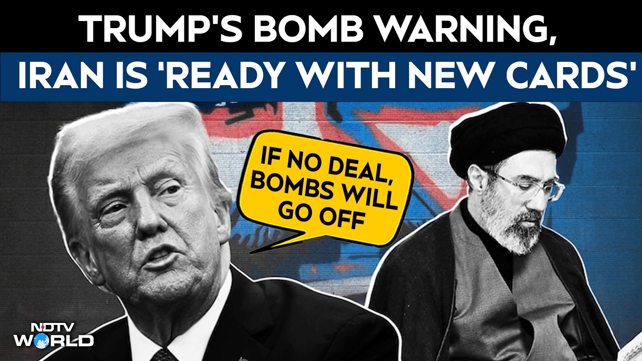 US-Iran Peace Talks | Trump Warns 'Bombs Will Go Off' If No Deal, Iran Says Ready With 'New Cards'