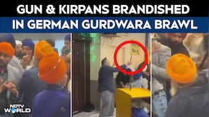 Viral Video | Gun, Kirpans, Pepper Spray: 11 Injured In Violent Clashes Inside Germany Gurdwara