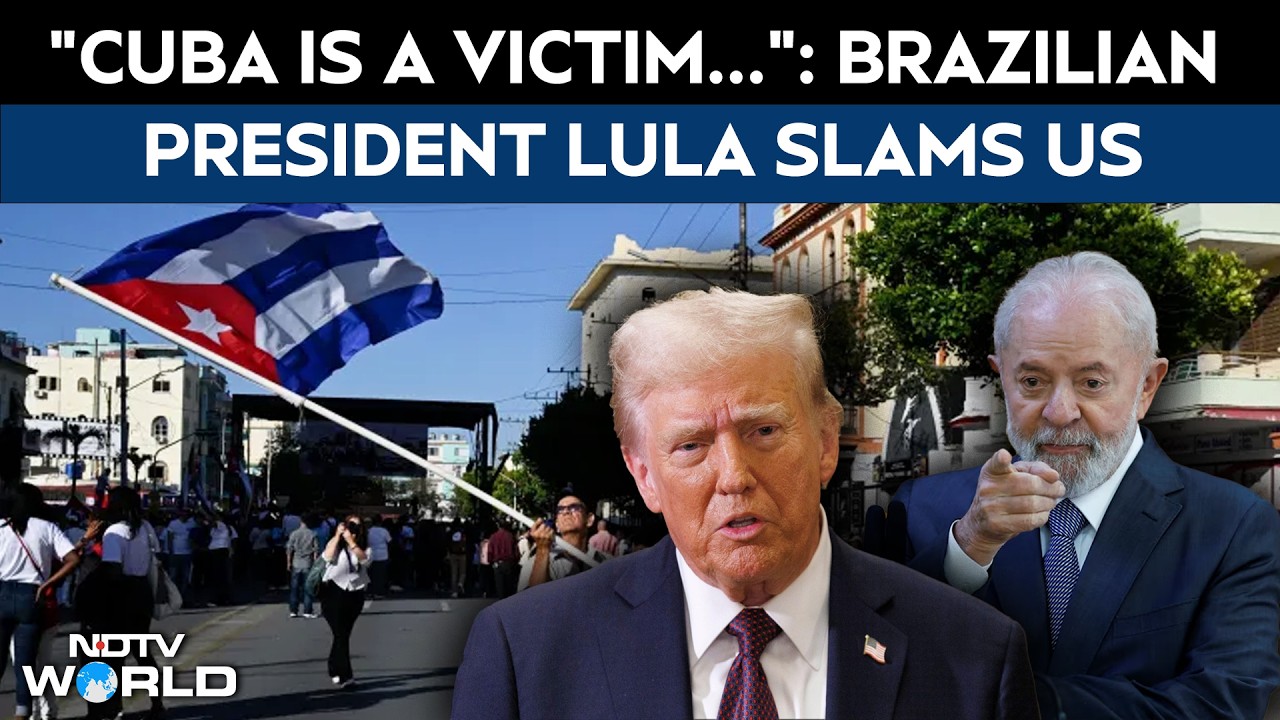 &ldquo;Cuba Is A Victim&rdquo;: Brazilian President Lula Condemns US Blockade On Cuba, Calls It Global Disgrace
