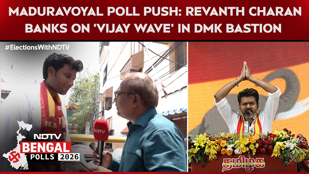 Tamil Nadu Polls | Maduravoyal Poll Push: TVK’s Rhevanth Charan Banks On ‘Vijay Wave’ | Exclusive