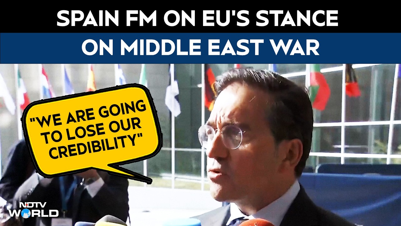 EU | Spain's Foreign Minister On EU's Stance On Middle East War: "We Are Going To Lose Our Credibility"