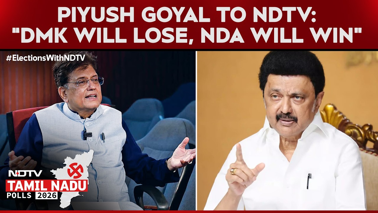 Piyush Goyal Exclusive: &ldquo;DMK Will Lose, NDA Will Win&rdquo;, Big Attack on Congress & Actor Vijay