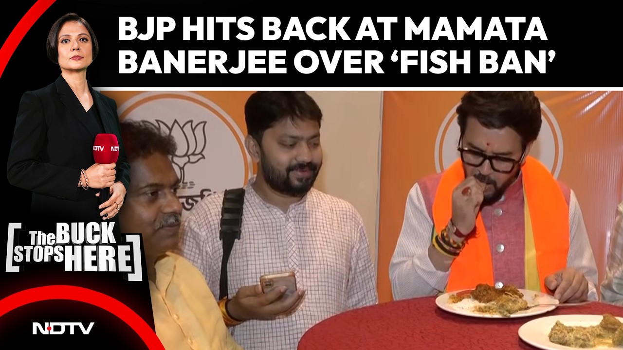 Fish, Jhalmuri & Politics: BJP Hits Back At Mamata Banerjee Over 'Food Ban' Claims In Bengal
