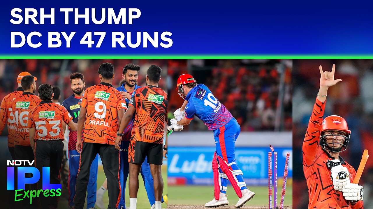 SRH Vs DC | Abhishek Sharma, Eshan Malinga Star As SRH Thump DC By 47 Runs