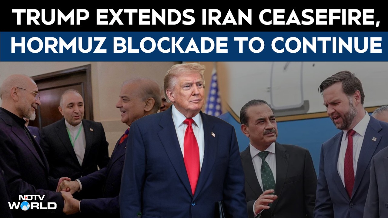 Donald Trump Extends Iran Ceasefire, Says Talks Show No Progress
