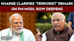 PM Modi News | Mallikarjun Kharge Calls PM Modi "A Terrorist", Then Clarifies