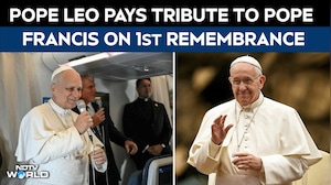 Pope Francis Death Anniversary | Pope Leo Pays Tribute To Predecessor On First Death Anniversary