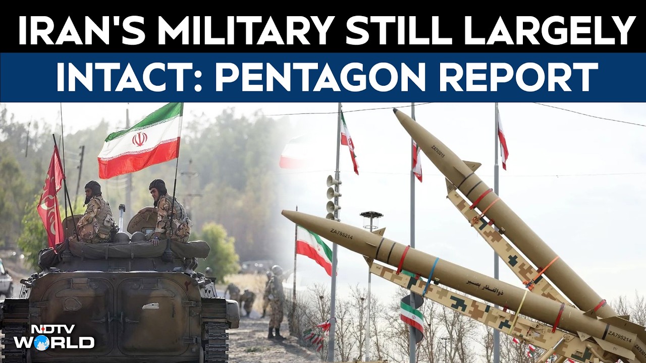 Missiles, Drones, Naval Threat Intact: Pentagon Intelligence Assessment Contradicts Trump