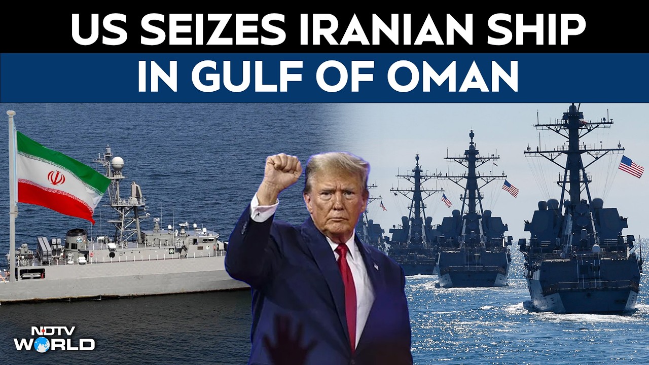 US Seizes Iranian Ship In Gulf Of Oman, Sparks Global Row