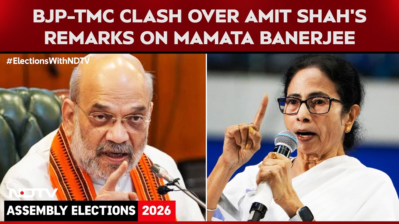 Bengal Polls 2026 | War Of Words Erupts In Bengal: Amit Shah&rsquo;s 'Time Is Up' Remark Sparks TMC Fury