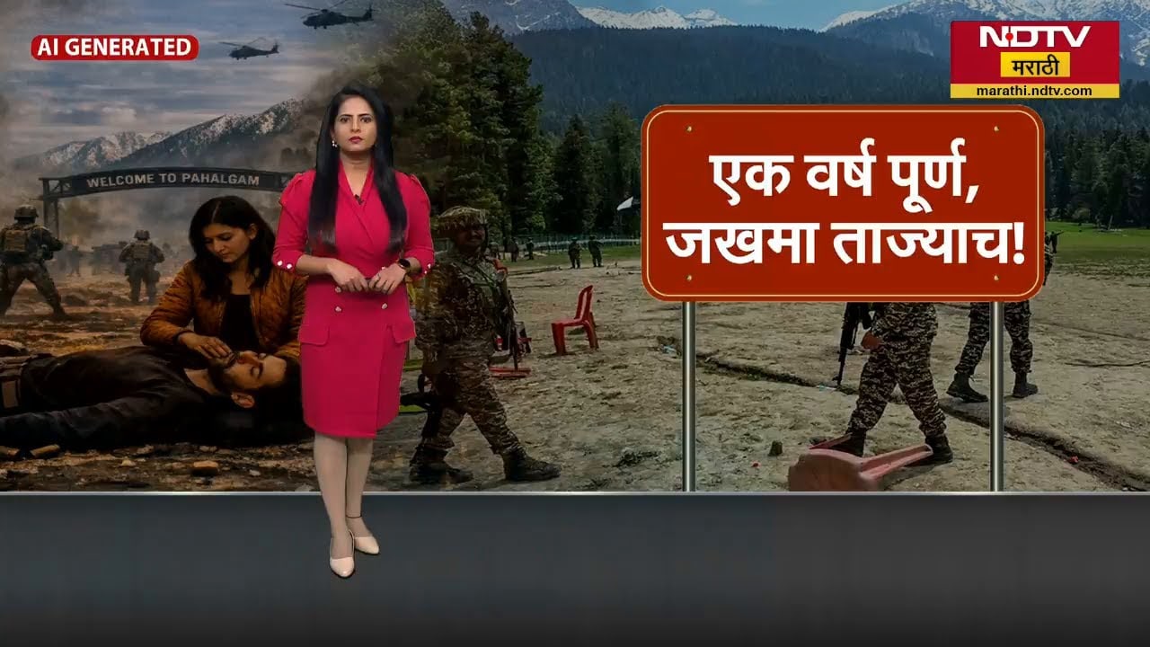 Pahalgam हल्ल्याला 1 वर्ष पूर्ण, Pragati Jagdale यांनी सांगितला त्या दिवशीचा अनुभव | NDTV मराठी