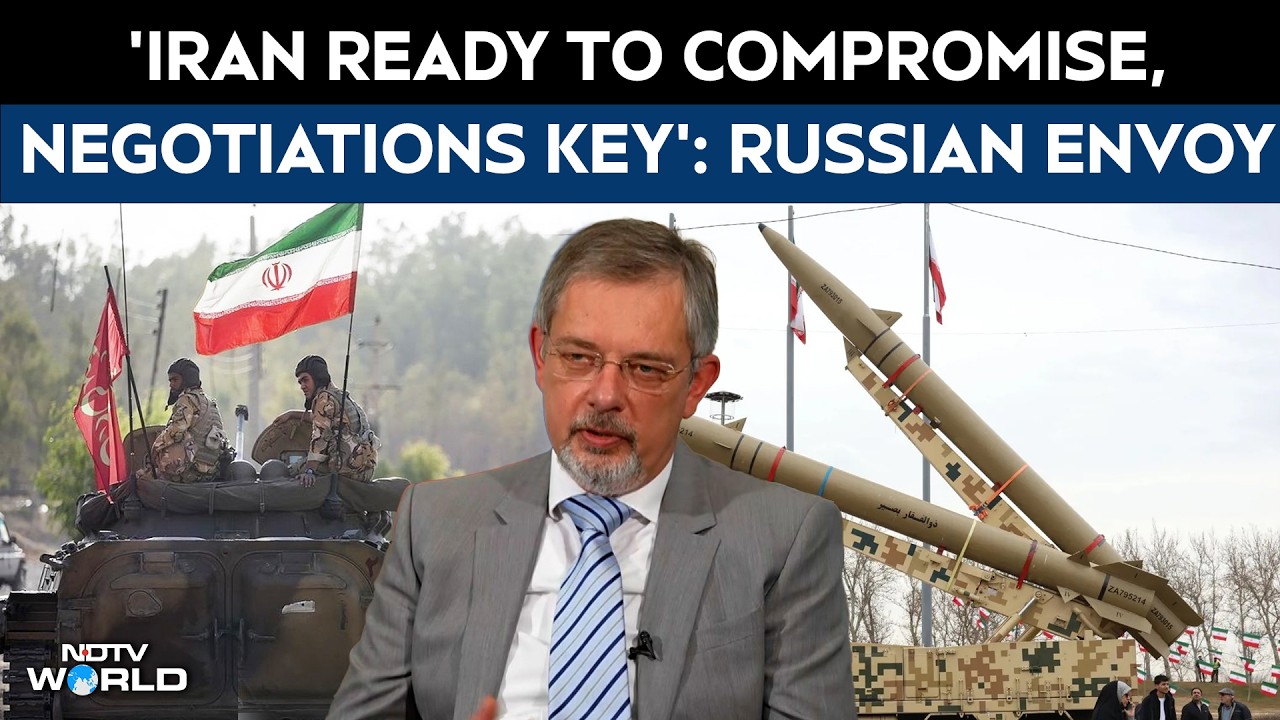 'Iran Has Withstood War, Diplomacy Only Way Forward': Russian Envoy To NDTV