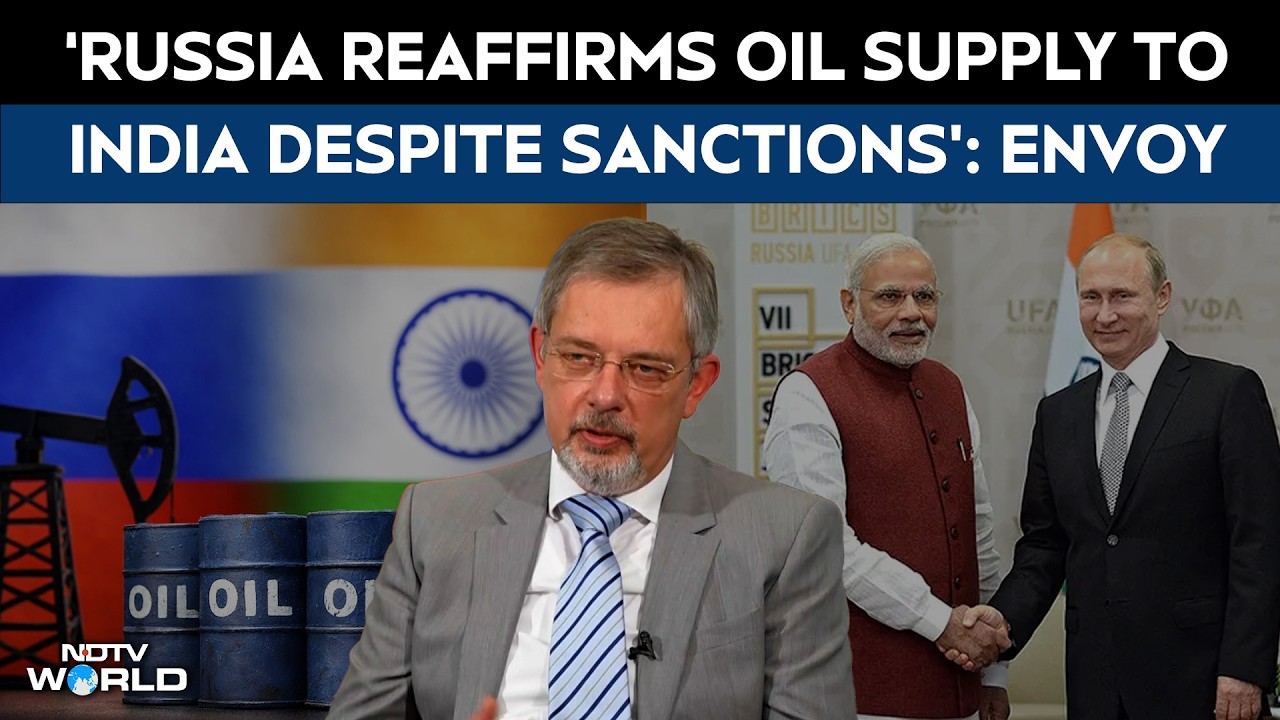 Russia Ready to Supply More Oil to India Despite Sanctions: Russian Envoy To NDTV