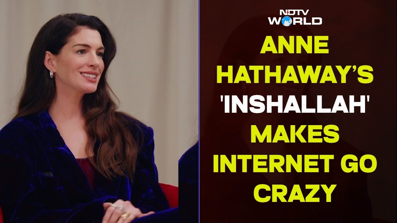 Anne Hathaway Said 'Inshallah' In An Interview & Internet Just Can't Keep Calm