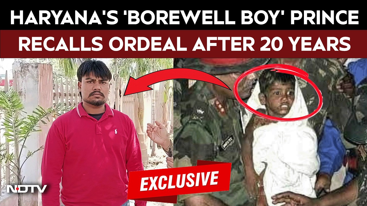 From 'Borewell Boy' To Resilient Man: Prince's Journey 20 Years After Rescue