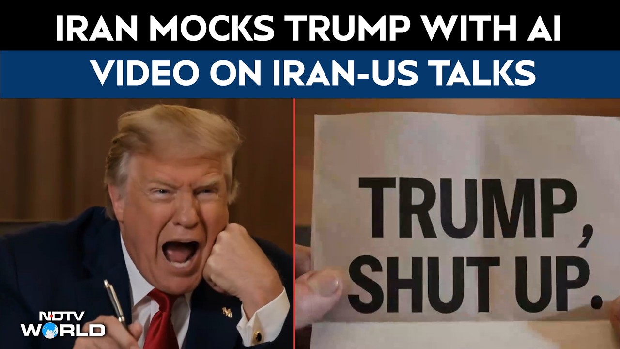 Iran News | Iran Mocks Trump With AI Video On Iran-US Ceasefire Talks