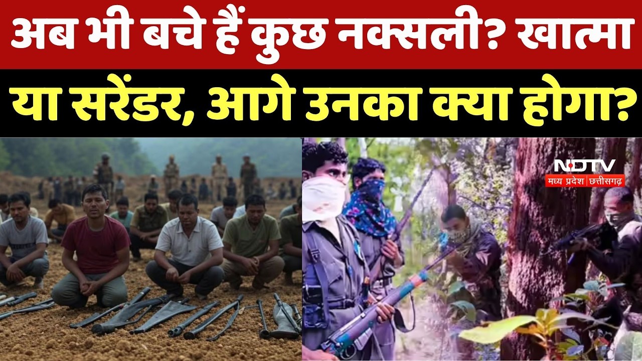 Naxal Mukt Chhattisgarh: अब भी बचे हैं कुछ नक्सली? खात्मा या सरेंडर, आगे उनका क्या होगा? Naxalism