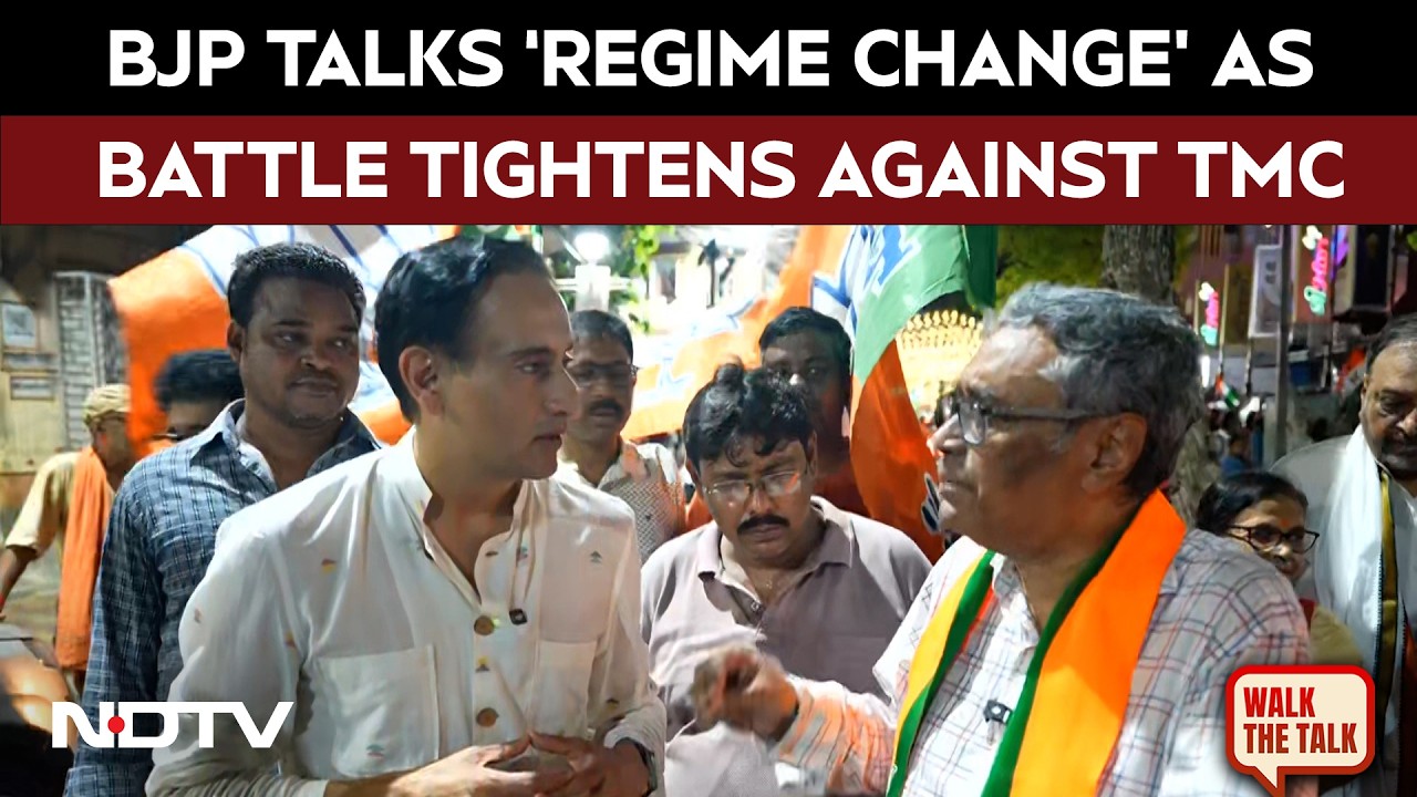 West Bengal Elections | Bengal Politics: BJP Talks 'Regime Change' as Battle Tightens Against TMC