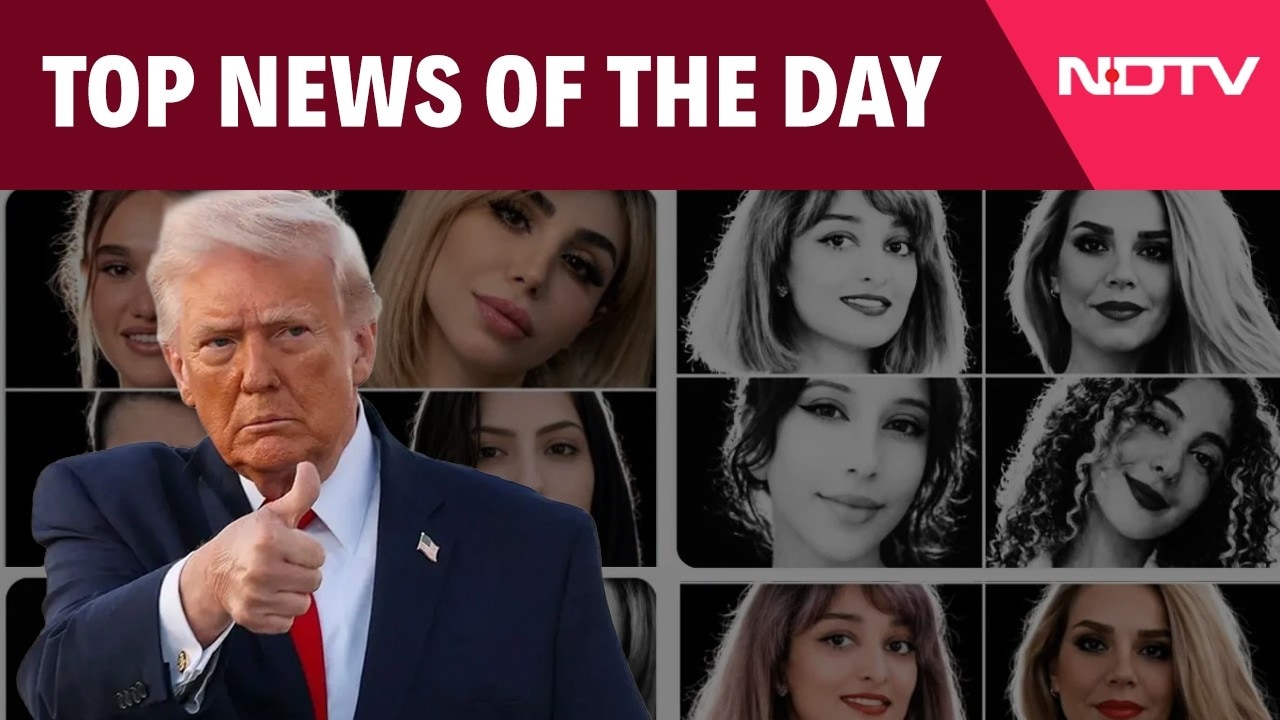 Trump Says Iran Won't Execute 8 Women After His Request | Top News Of April 22, 2026