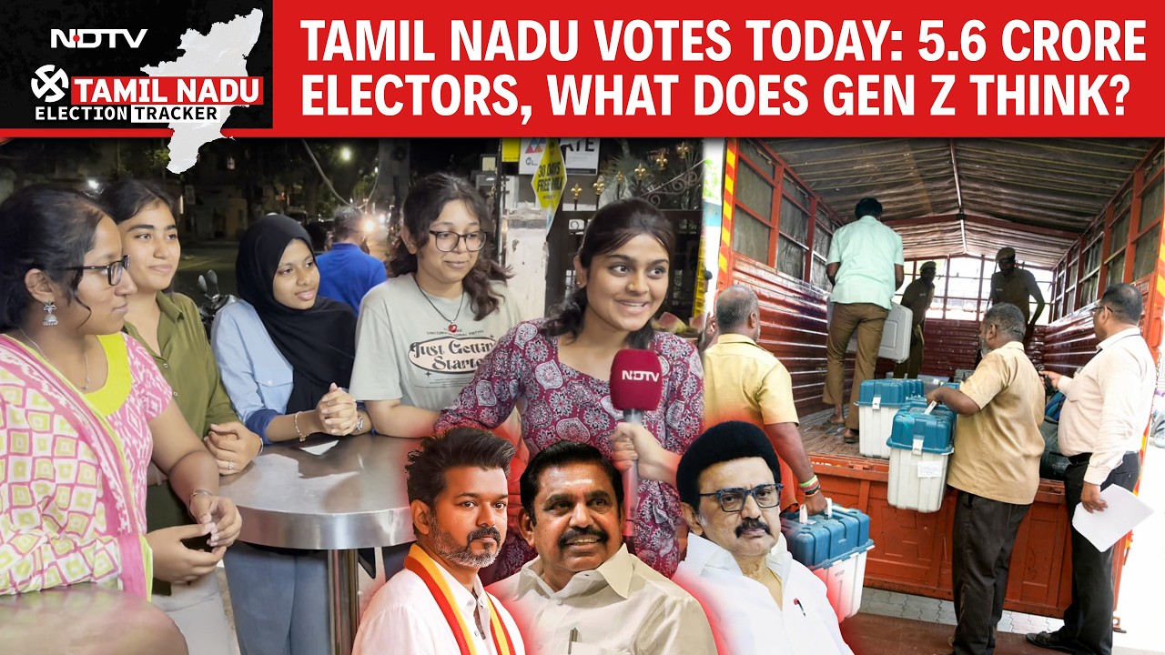 Tamil Nadu Votes Today - 5.6 Crore Electors, Women Lead, Gen Z Voices & Neeyosi Buzz