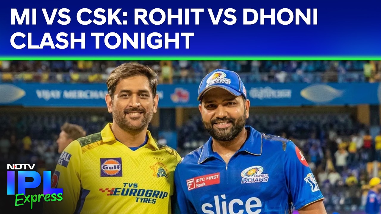 MI Vs CSK: Rohit Vs Dhoni Clash Tonight, IPL El Clasico At Wankhede