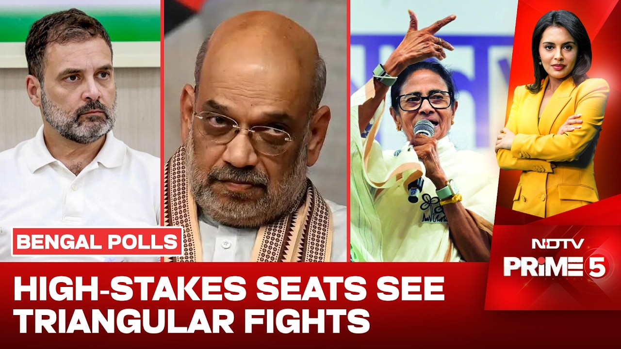 Bengal Polls: High-Stakes Seats See Triangular Fights Amid Tension